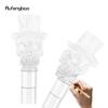 Red Hat Transparent Resin Skull Head Walking Cane Fashion Decorative Steel Stick Gentleman Performance Stage Cane 93cm