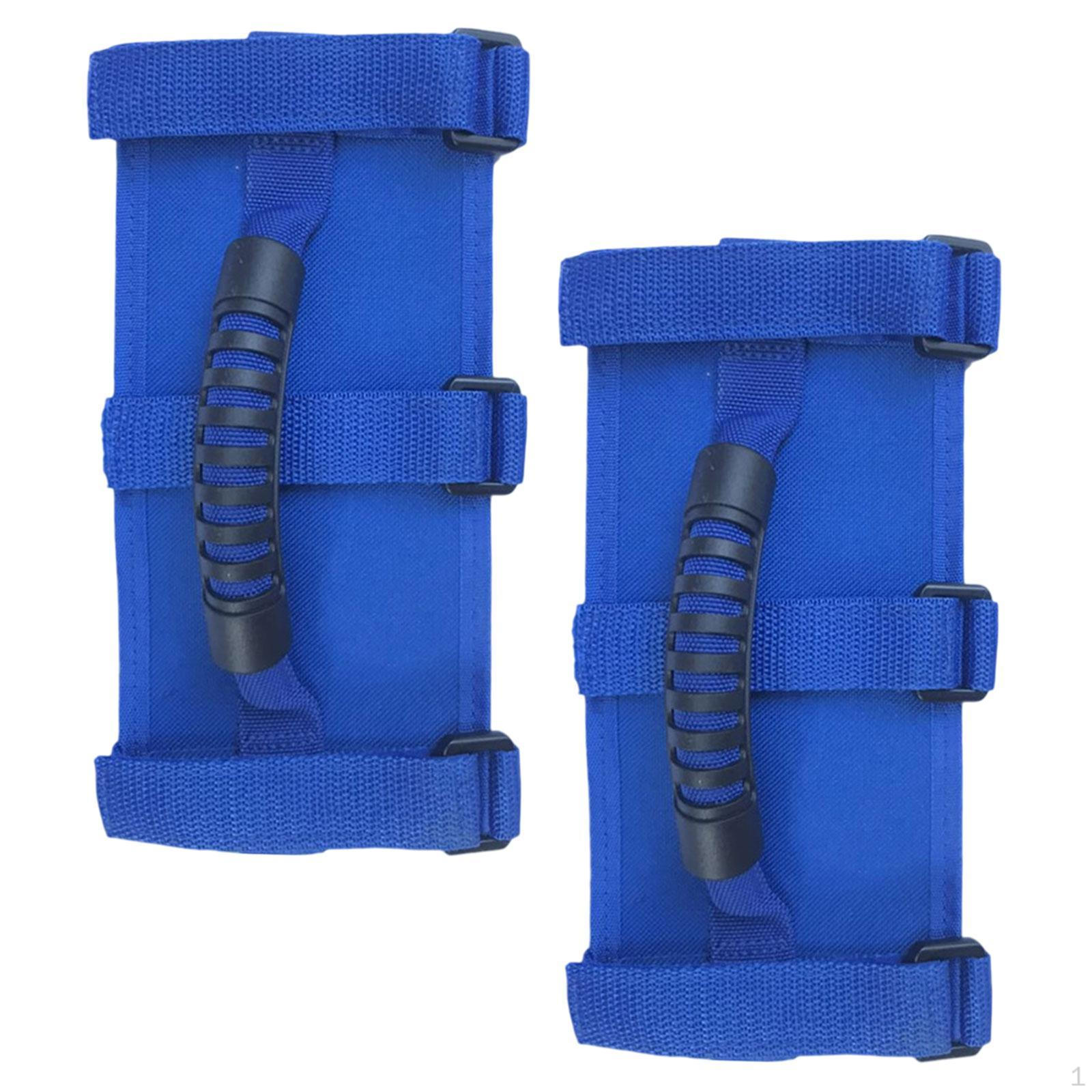 

2 шт. поручни для рулонных баров противоскользящие сменные автомобильные аксессуары синий