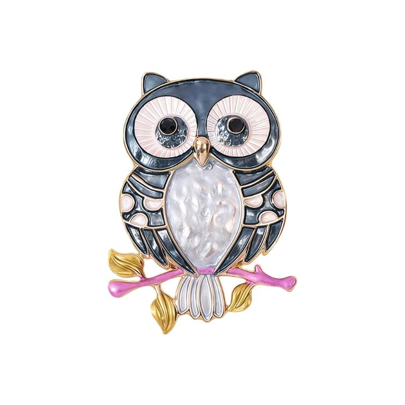 Animal Shape Magnetic Needle Minder Multifunctional Alloy Sewing Pin Holder Decorative Brooch For Stitching Embroidery
