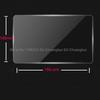 194x146mm Tempered Glass  Film for Car GPS  Car Stickers For car gps Navigation DVD Stereo Radio dispalyscreen anti-scratch