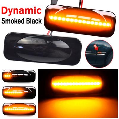 2 Stück Dynamische LED Seitenmarkierungsleuchten Blinker für Opel Omega B Stufenheck Caravan