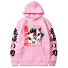 Fashion Sweatshirts Long Sleeves Loose Streetwear Hoodie Tops Anime Demon Slayer Hoodie Men's Print Pullovers Printed Harajuku