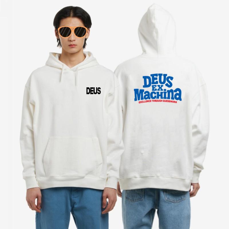 2025 DEUS EX MACHINA Letter Print Graph Hooded Fashion Men Women Sweatshirt Long Sleeve Casual Tops Harajuku Hooded Sweater MTB