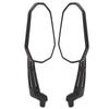1 Paar Achteruitkijkspiegels Draaibare Zijspiegel voor CB1000R Shadow 000V Silv Wing