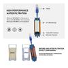 Straw Mini Water Filter Straw Purifier Drinking Water Filtering Straw  Outdoor