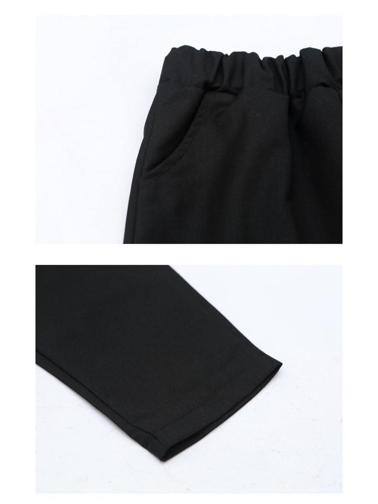 Charmantes Kinder-Dreiteiler-Set im britischen Stil: Smokingjacke für Jungen-Klavierauftritt