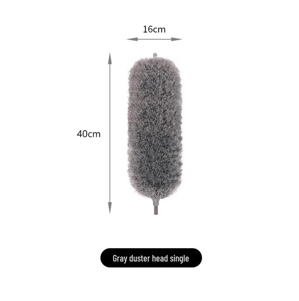 Telescopic Electrostatic Feather Duster for High Ceilings and Gaps