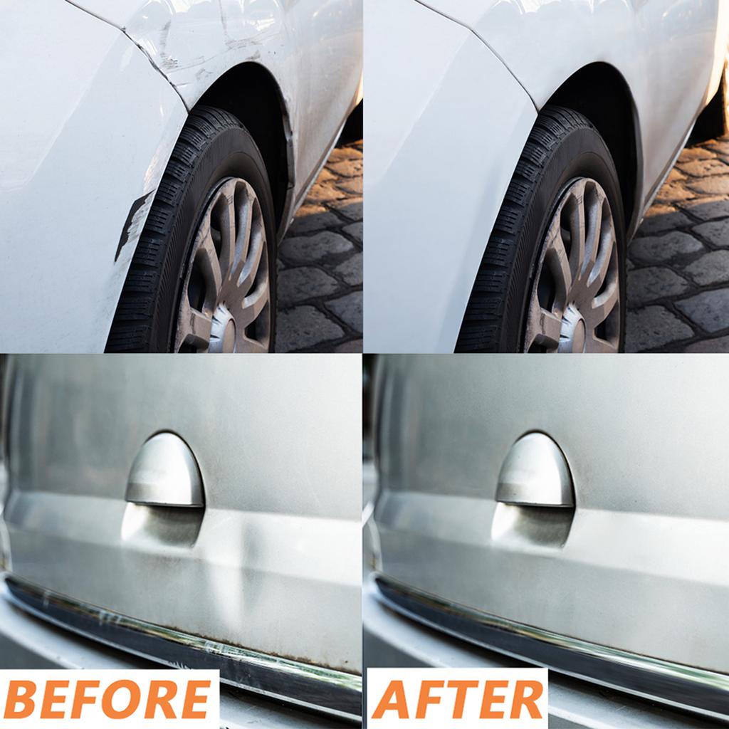 Auto Dellen Ausbeulwerkzeug Set Karosserie Lackfreies Klebe Reparaturwerkzeug 90° Biegbares Zuschneidbares Block-Kit Zubehör Motorrad Universal