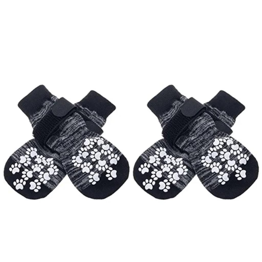 New Soft, Warm, and Waterproof Cotton Pet Shoes - Non-slip Small Dog Cat Sock Shoes with Cute Puppy Boots. Ideal for Keeping You