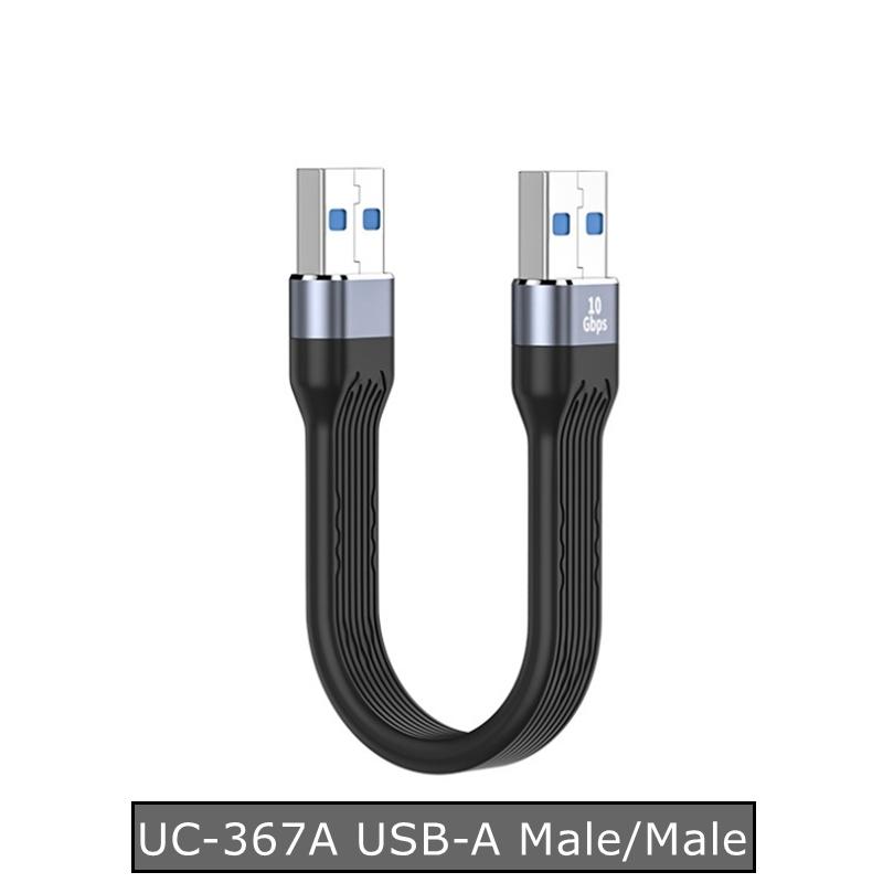 

USB3.1 to Type C 10Gbps Gen2 OTG Date Cable Male to Female Data USB C charge Cord for PC TV Hard Disk Extension Short Cable 13cm 1pcs FPC Cable