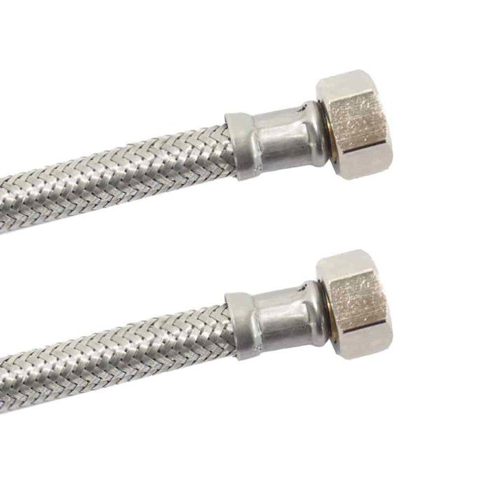 Flexible Inox DN8 800mm Certifié DVGW pour Eau Potable