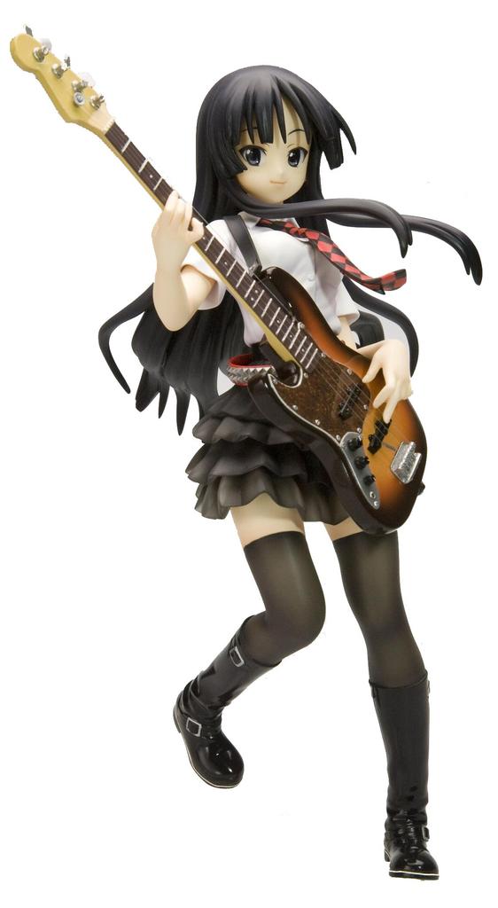 Costume original de Mio Akiyama à l'échelle PVC peint fini K-ON ! Ver. (1/8 produit)