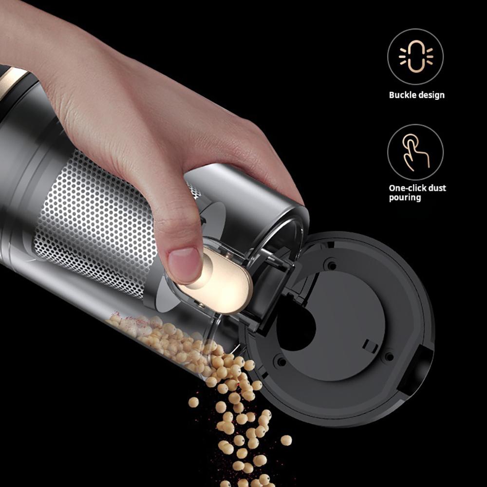 LED Display Car Vacuum Cleaner 12000Pa Mini Wireless Vacuum Cleaner Powerful Suction Handheld Portable Vacuum Cleaner for Car