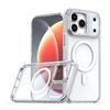 KEYSION HD Transparent Magnetic Case for MagSafe for iPhone 17 Pro Max Wireless Charging Shockproof Phone Cover for iPhone17 Air