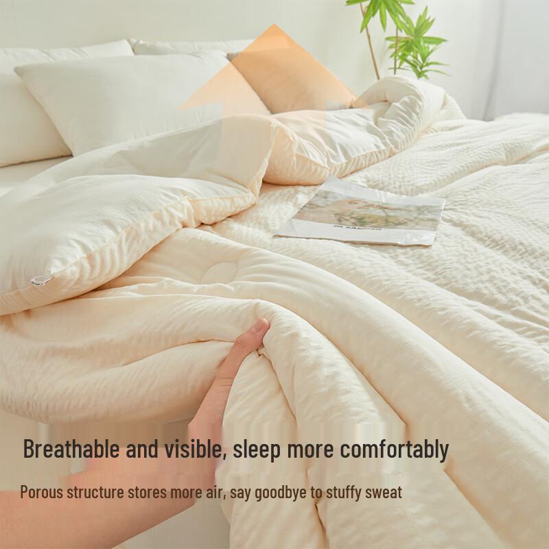 MINISO Unstained Antibacterial Soybean Fiber Quilt