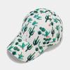 Tropisches Kaktusmuster Vollprint Baseballkappe Damenmode Atmungsaktive Sonnenschutzkappe Herren Sommer Outdoor-Sport Papa-Hüte