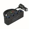 120W USB Car Charger 4-in-1 Multifunctional Socket Cigarette Lighter Quick Charge Power Adapter for iPhone Mobile Phone Charger
