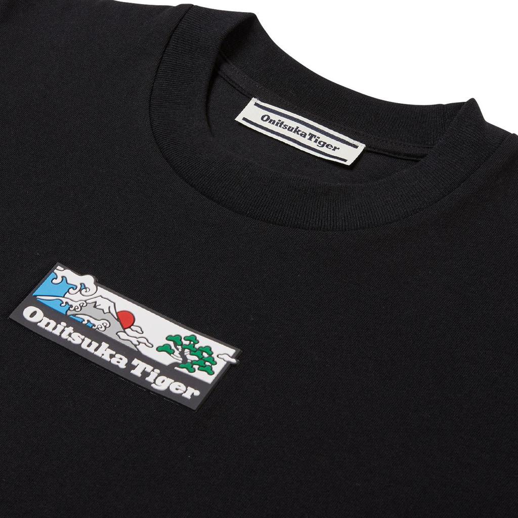 Onitsuka Tiger T Shirt Unisex Black 2183A796-001