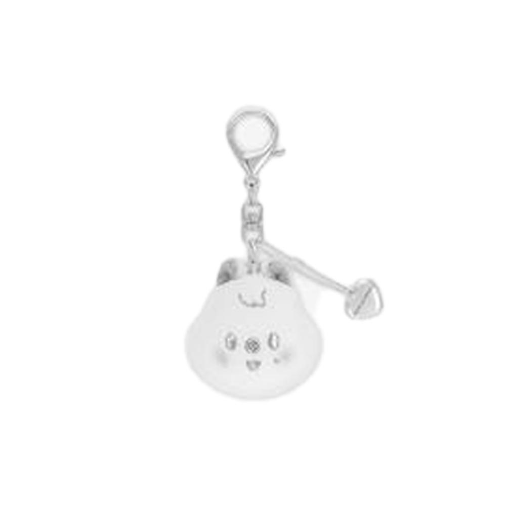 Stray Kids SKZOO FACE KEYRING SILVER Ver. [celebrATE]