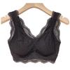 Lace Seamless Full Coverage Bra - Summer Women's Sexy Thin Underwear with Side Support & Vest Style for Small Chest