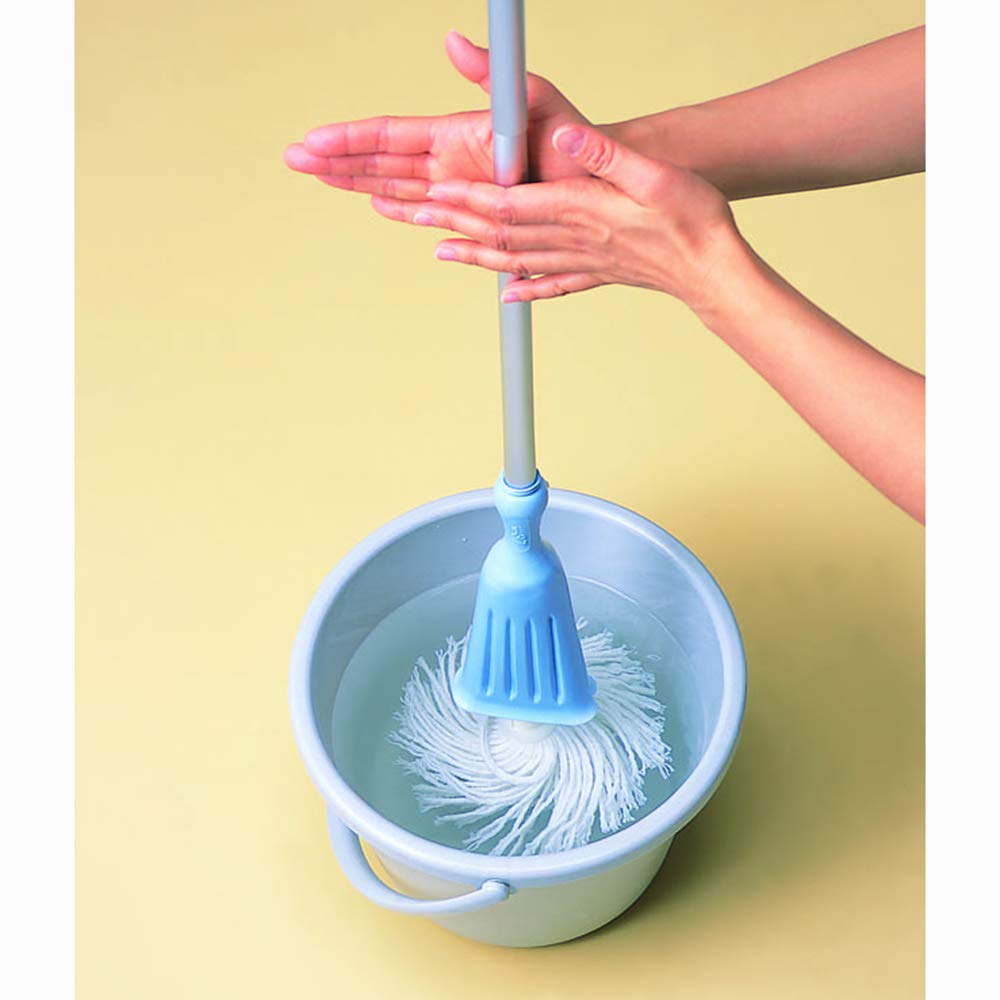 Azuma Toilet Floor Mop TK Toilet Mop Aluminum Connecting Handle PP Packaging Total Length 100cm Can Cleanly Wipe All the Way To the Back of the Toilet
