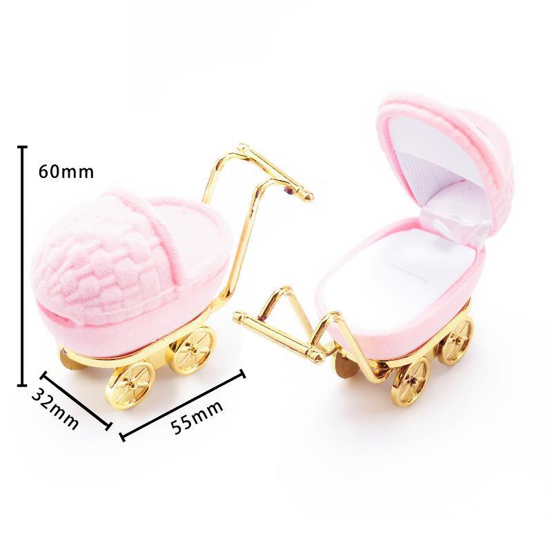 Cartoon Style Velvet Jewelry Box Container Wedding Ring Box For Earrings Necklace Bracelet Display Gift Box Holder 13 Styles