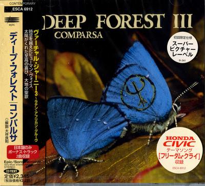CD DEEP FOREST - Comparsa ESCA6912 Epic 1998 Japan Dance & Electronica Used