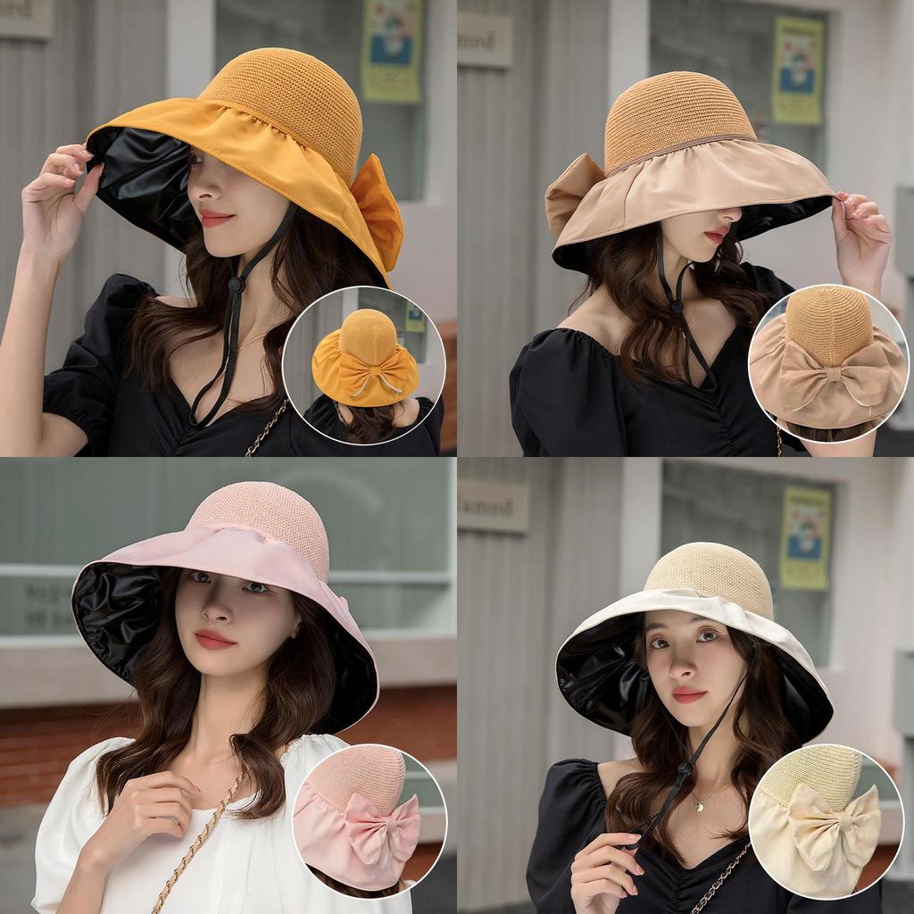 Outdoor Sun Protection Hat With Large Brim For Women Summer Uv Shield Waterproof Breathable