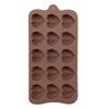 Love Mold Silicone Baking Accessories DIY Chocolate Candy Molds Fudge Cupcake Decorating Supplies Baking Tools Cake Molds
