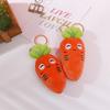 Keychain Vegetables Carrot Keychain Carrot Plush Keychain Plush Carrot Keyring Cartoon Key Holder