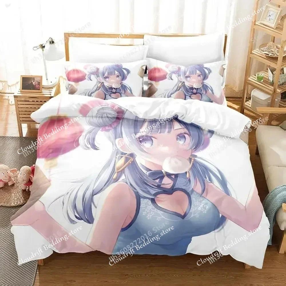 3D Print Madoka Magica Bedding Set Single Twin Full Queen King Size Bed Set Adult Kid Bedroom Duvet Cover Sets