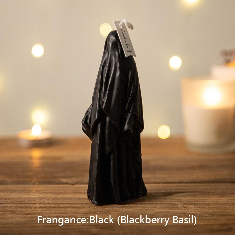 1PC Fragrance Candle Home Decorations Ghost Scented Candles Creative Solid Colors Ins Multiple Options Available