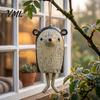Versatile Four Seasons Decorations Handmade Whimsical Animal Wind Chime, Hand Painted Resin Woodland Hanging Decor Rustic Garden Charming Housewarming