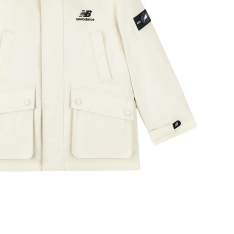 New Balance Padded Jacket Ecru Kids' 7AD37013-LBG