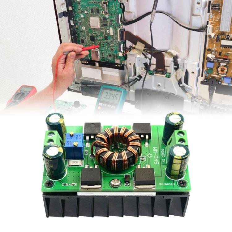 5V-30V To 1.25-30V 10A Power Module Synchronous Rectification Technology Step Up Step Down Boost Converter