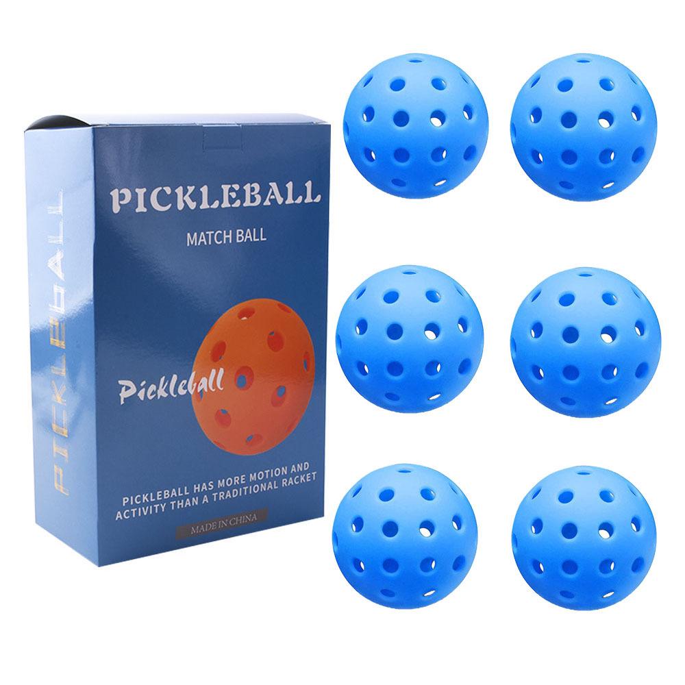 74mm Luminous Pickleball, 40-Hole Rotational & Injection Molded
