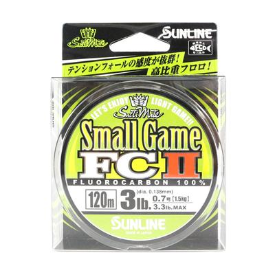 Sunline Fluorocarbon Line Small Game FC II 120m 3lb 0.138mm (5262)