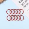 10 Stück Silikon-O-Ring für Kaffee 43,6*35*4,3 mm O-Ring VMQ Dichtung Dichtungsdicke 4,3 mm O-Ring Rotes Gummi