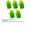 3D Fridge Magnet 5Pcs Mini Resin Turtle Refrigerator Magnet, Colorful Tortoise Kitchen Home Office Locker Decorative Accessories Magnets