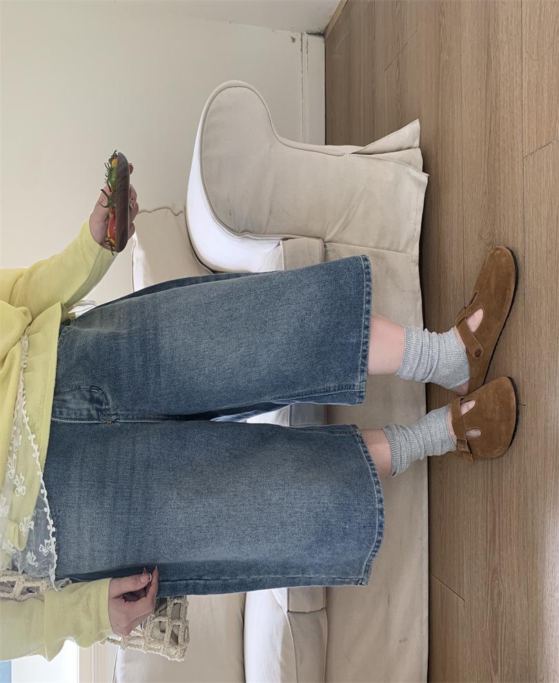 French retro flat-bottomed bag head slippers women's summer 2025 new light-mouth round head Korean version gentle lazy Muller slippers