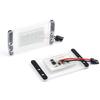 2pcs Car Tail White LED License Plate Number Light Led Auto Number Backlight Fit For Volvo V70 1997-2000