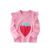 Girls' Casual T-Shirt Top for Toddler Kids with Stylish Design Everyday Wear