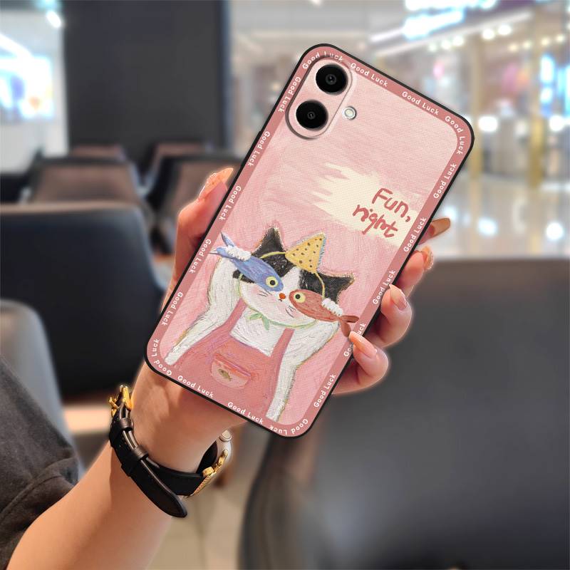 TPU Silicone Phone Case For Samsung Galaxy A06/SM-A065F/M Cute Shockproof Full Wrap Waterproof Phone Pouch Back Cover