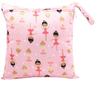 SGS Certified Baby Diaper Bag - Cartoon Pattern, Washable, Wet/Dry Storage