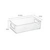 Food Grade Transparent Refrigerator Storage Box for Fresh Vegetables