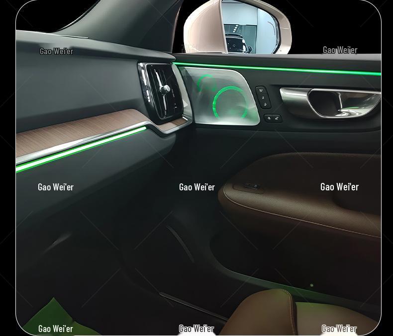Volvo XC60/S60 Ambient Interior Lights: Dynamic Flow Car Door Trim Replacement