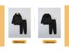 Kinder Einfarbig Langarm Kapuzenpullover und Hose Set - Herbst/Winter Freizeitkleidung