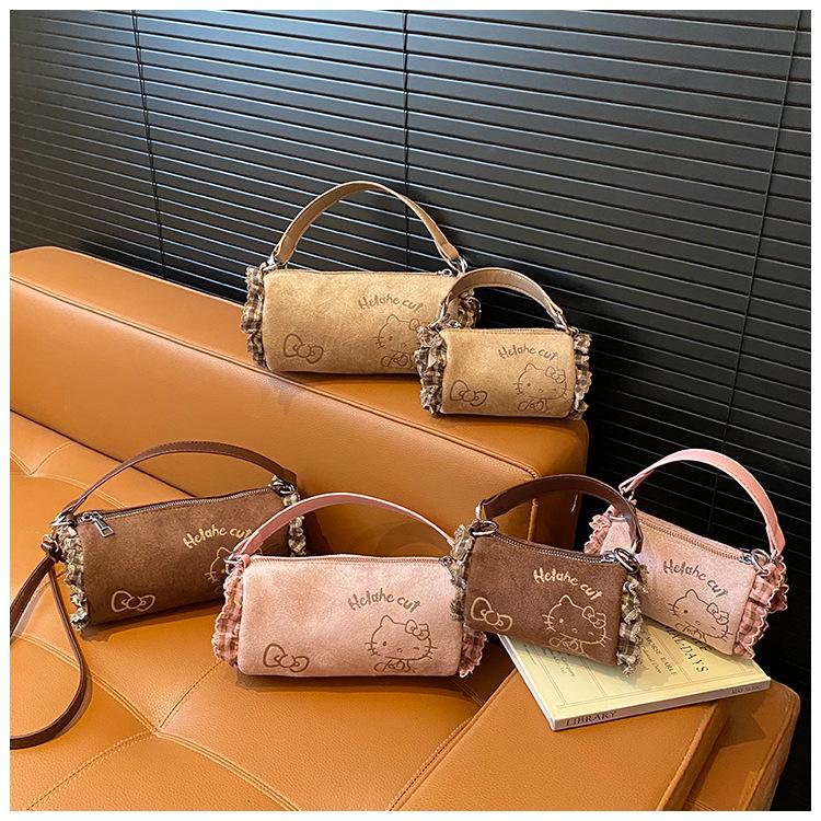 Międzynarodowa Dziecięca Moda Torba na Ramię: Torebka Księżniczki dla Rodzica i Dziecka & Poduszka Crossbody dla Stylowych Dziewczynek