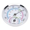 Mini Indoor Thermometer Hygrometer 2 In 1 Compact Structure Clear Scale Silver Humidity Monitor Gauge for Greenhouses