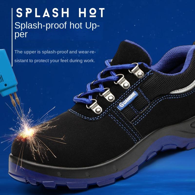 Labor Insurance Shoes, Construction Site Workshop, Anti-smashing, Anti-piercing, Wear-resistant Safety Shoes